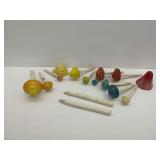 Ceramic Mushroom Stakes