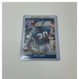 1990 Barry Sanders Football Rookie Card