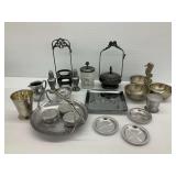 Metal Tableware with Decorative Designs