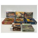 Eight Jigsaw Puzzles