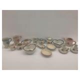 Spongeware Style Pottery Group