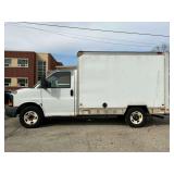 2008 GMC Savana 3500 10 ft. Box Truck. VIN - 1GDGG31C581910197
