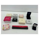 Various Empty Jewelry Boxes