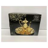 Elegance in Gold - Gold Plated Four-Piece Coffee Set