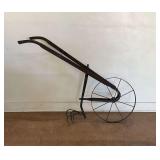 Wheel Hoe with Wooden Handle