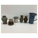 Pottery Group with Stone Soldier Pottery and Other Makers