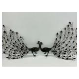 Metal Peacock Wall Decor