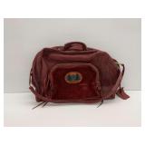 Mary Sisulak Maroon Leather Bag