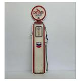 Chevron Gasoline Metal Sign