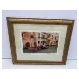 Maureen Love 'Water and Walls' Framed Print