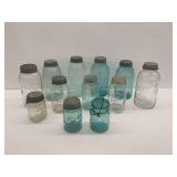 Glass Mason Jars with Metal Lids