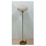 Laurel Floor Lamp with Hand Blown Glass Shade…see photos