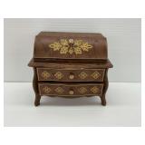 A. Price Import Wooden Musical Jewelry Box
