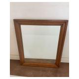 Salem Maple Framed Mirror