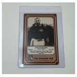 1975 Fleer Mike Michalske The Immortal Roll Football Trading Card