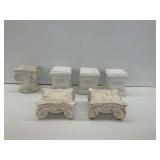 Plaster Column Pedestal Group