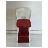 Painted Step Stool Chair