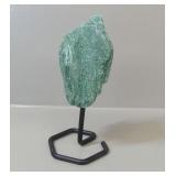Fuchsite Specimen with Display Stand