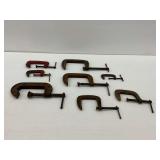 Variety of C Clamps