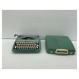 Smith Corona Manual Typewriter with Case