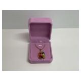 Kirks Folly Necklace with Crystal Pendant