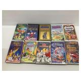 Disney Animated VHS Tape Group