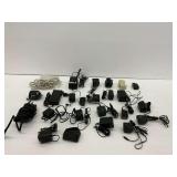 Group of Power Adapters and Chargers