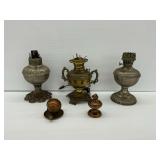 Five Oil Lamps