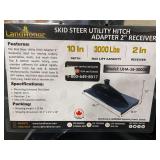 Unused Landhonor Skid Steer Utility Hitch Adapter 2" Receiver Attachment