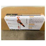 Unused Landhonor 2-Tons Lift Hand Chain Lever Hoist