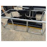 Unused 2026 Skid Steer 6 Way Dozer Blade(with controller) Attachment