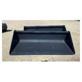 Wolverine 2026 Unused 78 Inch Skid Steer Track Duty Bucket Attachment