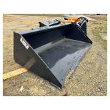 Wolverine Unused 2026 Skid Steer Track Duty Bucket Attachment ...  72 inch