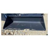 Wolverine 2026 Unused 84 Inch Skid Steer Track Duty Bucket Attachment