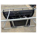 Unused 2026 Skid Steer 6 Way Dozer Blade(with controller) Attachment