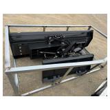 Unused 2026 Skid Steer 6 Way Dozer Blade(with controller) Attachment