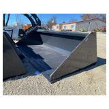 Wolverine 2026 Unused 84 Inch Skid Steer Track Duty Bucket Attachment