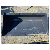 Wolverine 2026 Unused 66 Inch Skid Steer Track Duty Bucket Attachment