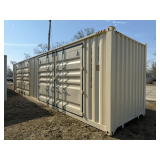 40 ft. One Time Use High Cube (HC) 5-Door Shipping Container (SEE PHOTOS) at our 534 W Grand Avenue, Beloit location ... Buyer is Responsible for Delivery Fee
