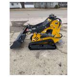 SDLANCH SDLL60 Mini Skid Steer ... Unused ... We could not start this machine please bid accordingly