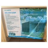 SDLGM1220F Galvanized Metal Livestock Shed