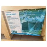 SDLGM1220F Galvanized Metal Livestock Shed