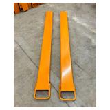 Pair of Pallet Fork Extensions … 80 Inches
