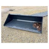 Wolverine Unused 2026 Skid Steer Track Duty Bucket Attachment ...  84 inch