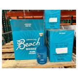 Beach Whiskey Island Coconut (6/750ml) you are bidding on 4 complete boxes and one box with 1 missing