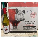 TUSSOCK JUMPER CHARDONNAY 2021 (12/750ml) You are bidding on 1 box.