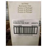 Romariz Fine Ruby Port (6/750ml) you are bidding 2 complete cases