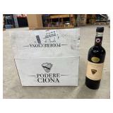 Chianti Classico Riserva 2015 Podere Ciona (6/750ML) … You are bidding on six bottles, one complete case
