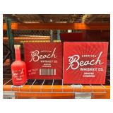 Beach Whiskey Bonfire Cinnamon (6/750ml) ... You are bidding on two boxes & 5 bottles