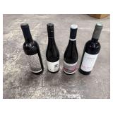 4 Bottles of Wine ... chateau d angles la clape classiquie rouge 2020, vinos del viento, stone paddock syrah 2022, lodi ava manifesto zinfandel